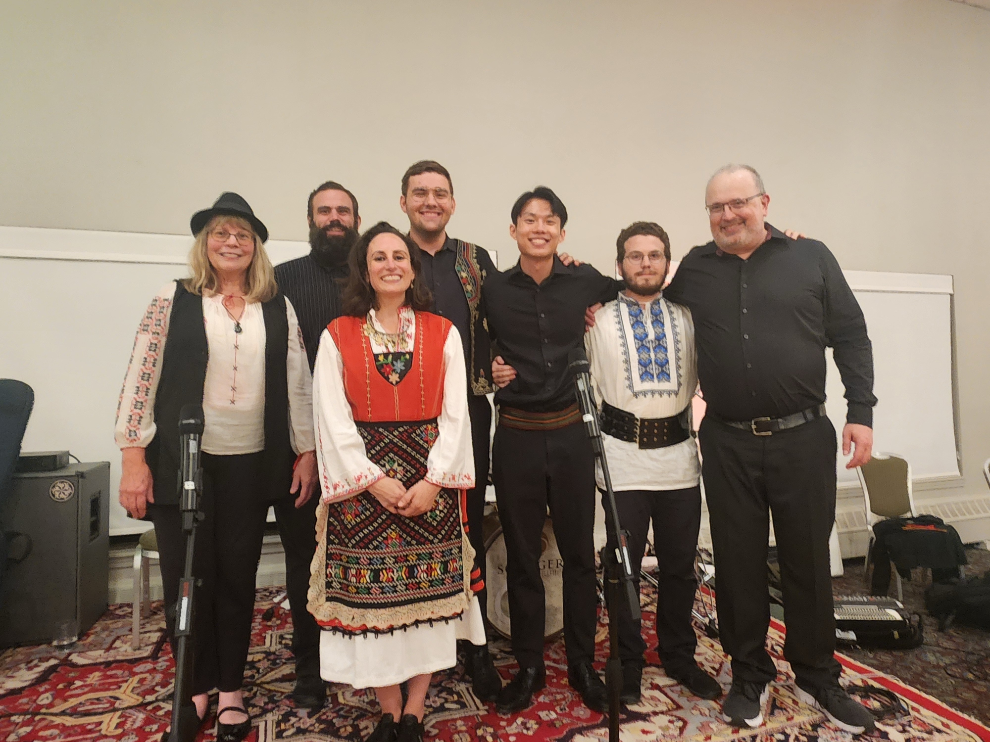 Ding Sng with fellow musicians at the Diocesan Convention performing music from the Balkan mountains